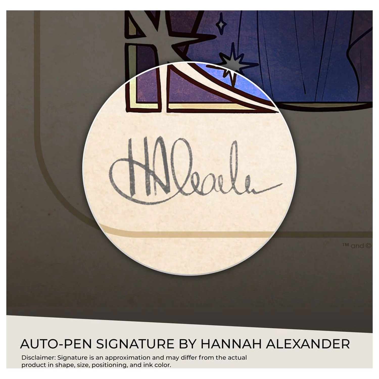 Critical Role Art Print Matthew Mercer: 10th Anniversary Art Nouveau Illustrations 46 x 28 cm - unframed product photo