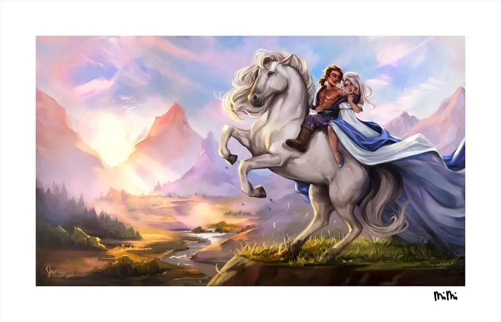 Critical Role Art Print Scanlan Shorthalt &amp; Pike Trickfoot: A Humble Portrait 71 x 46 cm - unframed product photo