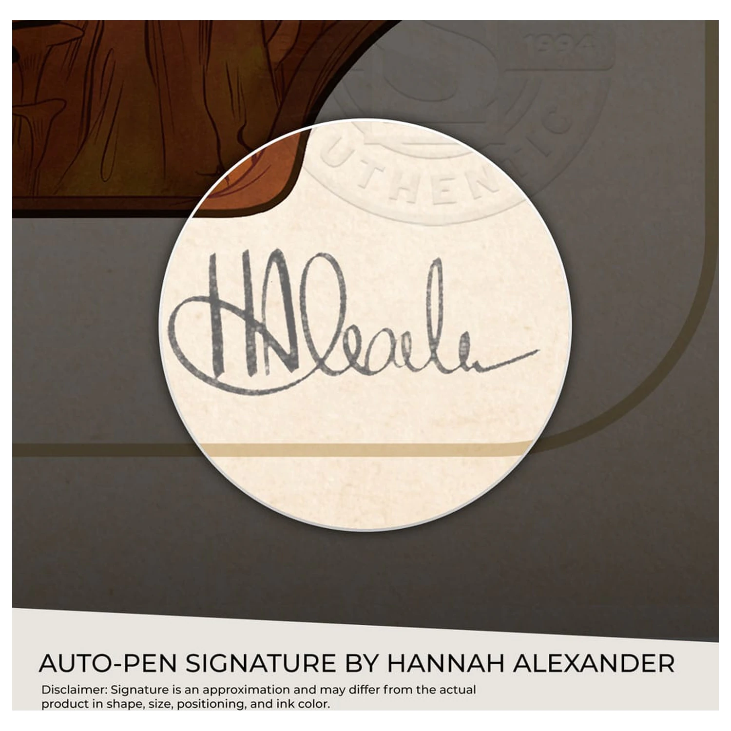 Critical Role Art Print Travis Willingham: 10th Anniversary Art Nouveau Illustrations 46 x 28 cm - unframed product photo