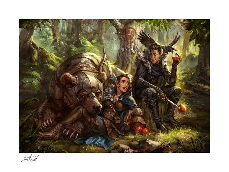 Critical Role Art Print Vex &amp; Vax 46 x 61 cm - unframed product photo
