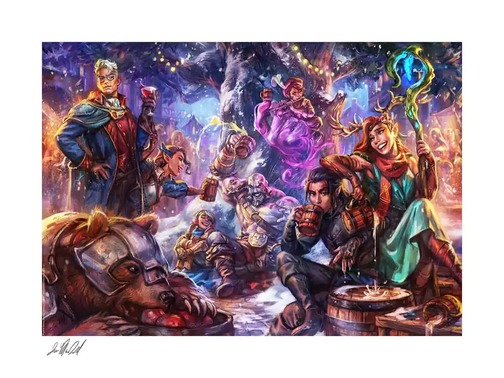 Critical Role Art Print Vox Machina: Winter's Crest at Whitestone 61 x 46 cm - unframed product photo