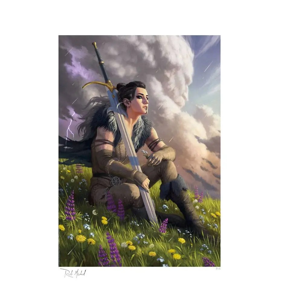 Critical Role Art Print Yasha Nydoorin: Champion of the Stormlord 61 x 46 cm - unframed product photo