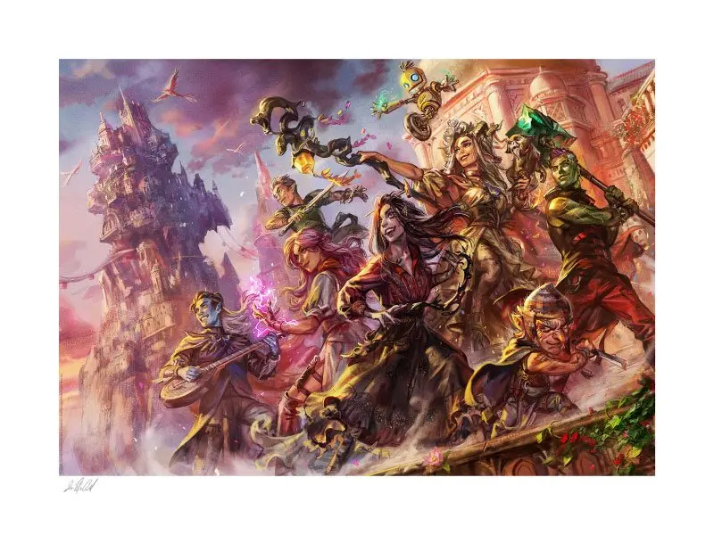 Critical Role Campaign 3: Bells Hells Art Print The Draw of Destiny 61 x 46 cm - unframed product photo