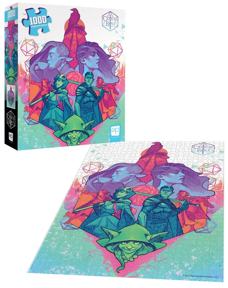 Critical Role Jigsaw Puzzle Mighty Nein (1000 pieces) product photo