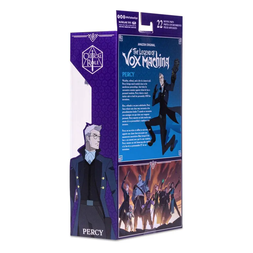 Critical Role The Legend of Vox Machina Action Figure Percy 18 cm product photo