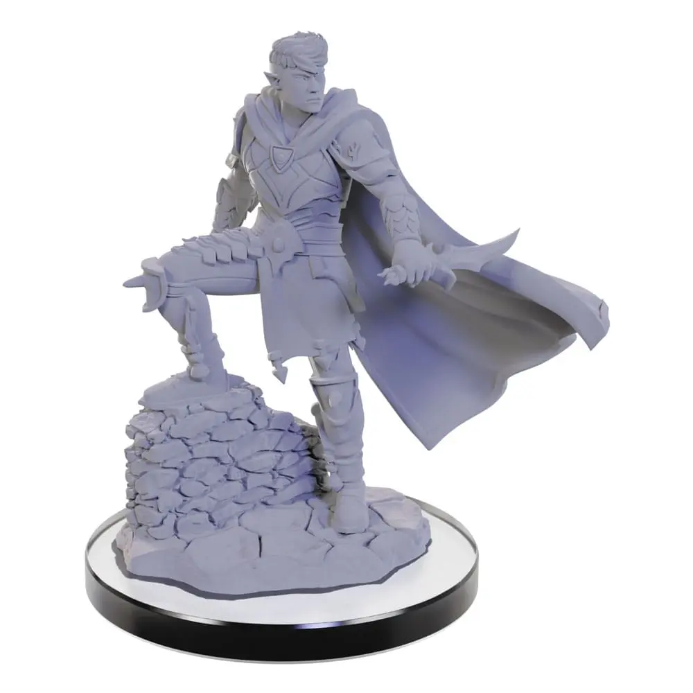 Critical Role Unpainted Miniature Xhorhasian Mage &amp; Xhorhasian Prowler product photo