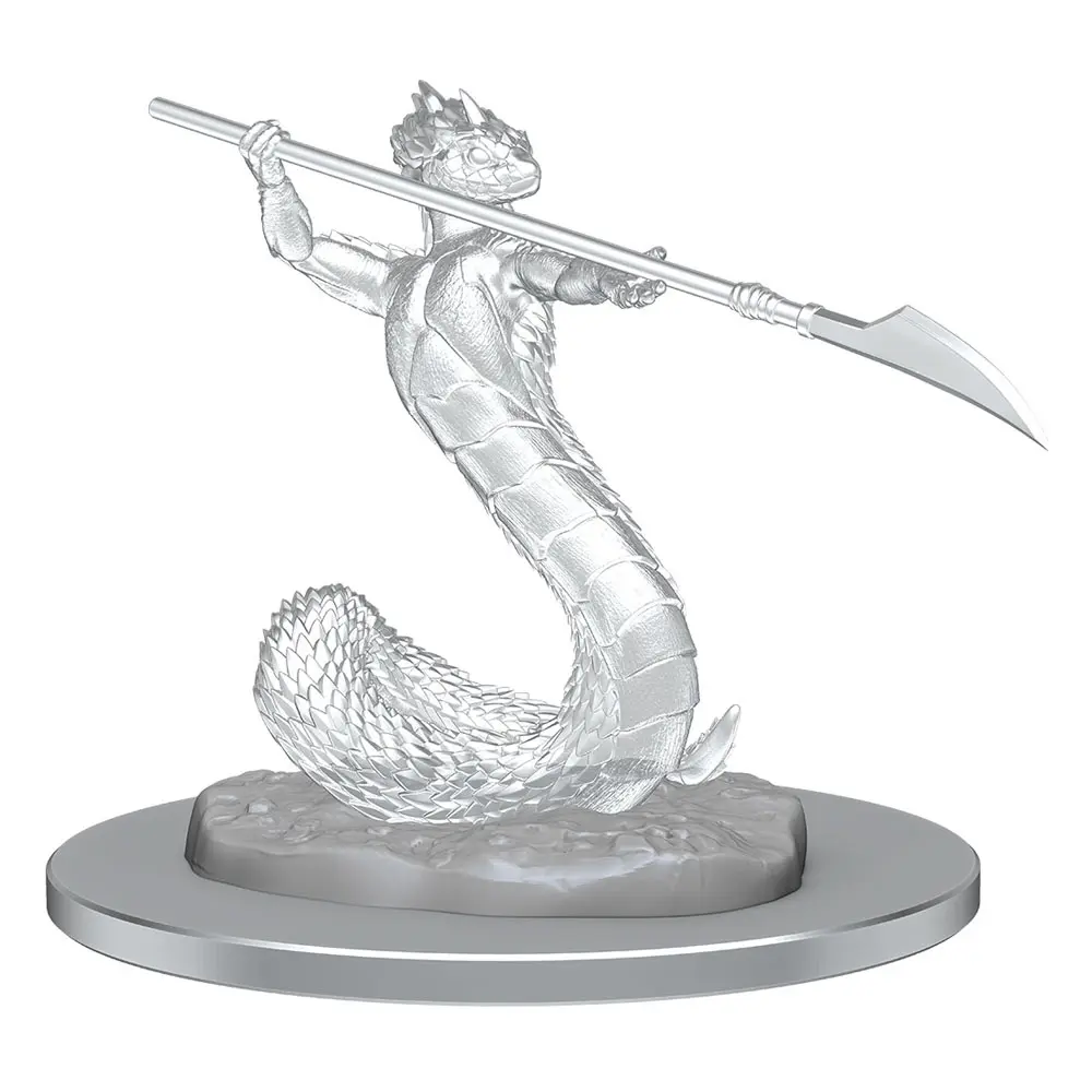 Critical Role Unpainted Miniatures Serpentfolk &amp; Serpentfolk Ghost product photo