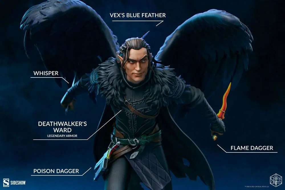 Critical Role PVC Statue Vax - Vox Machina 30 cm product photo