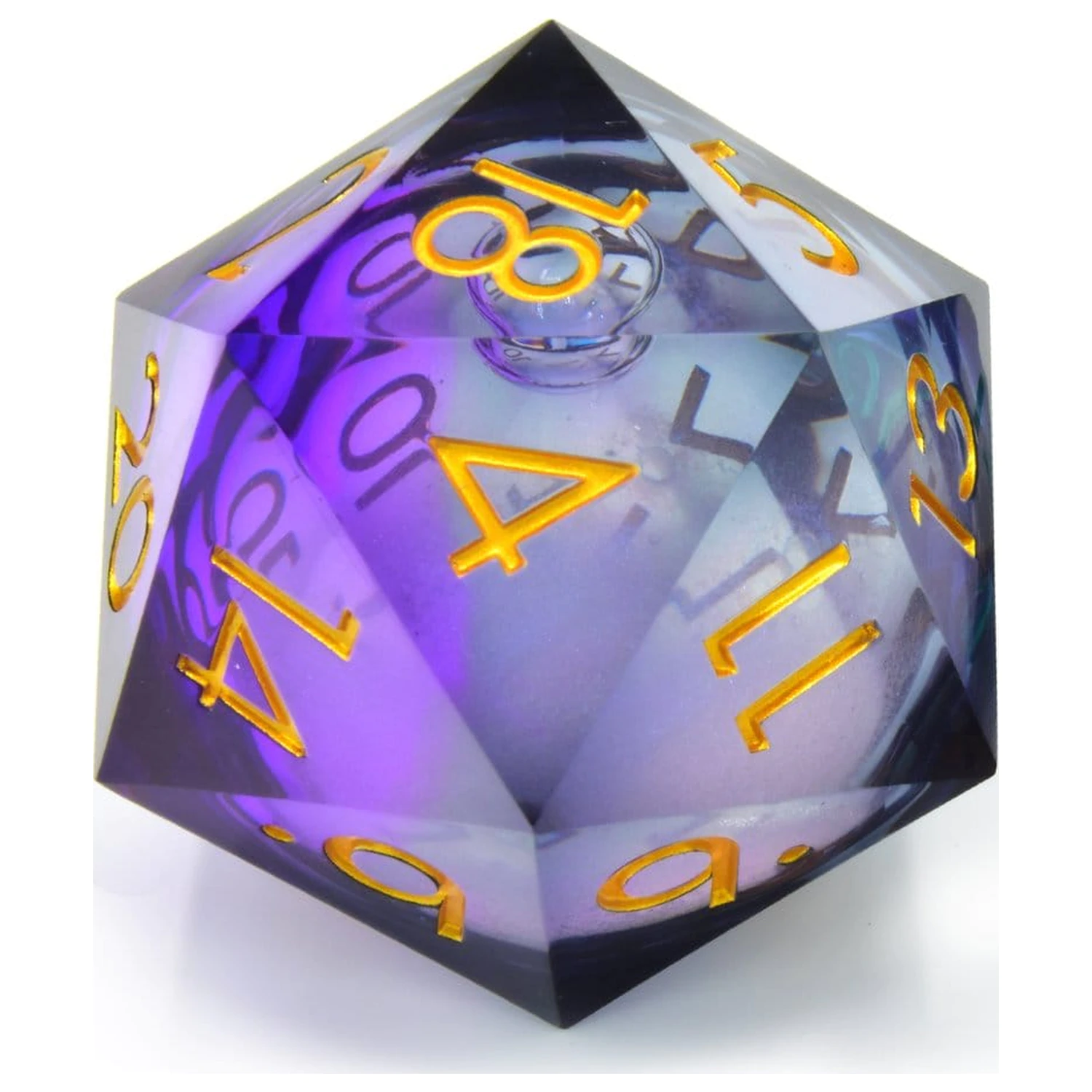 CritStones Liquid Core Dice D20 Twilight Ether 5 cm product photo