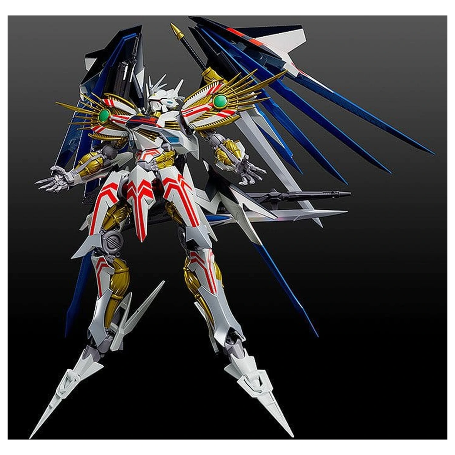 Cross Ange: Rondo of Angel and Dragon Moderoid Plastic Model Kit Villkiss Final Battle Variant 16 cm product photo