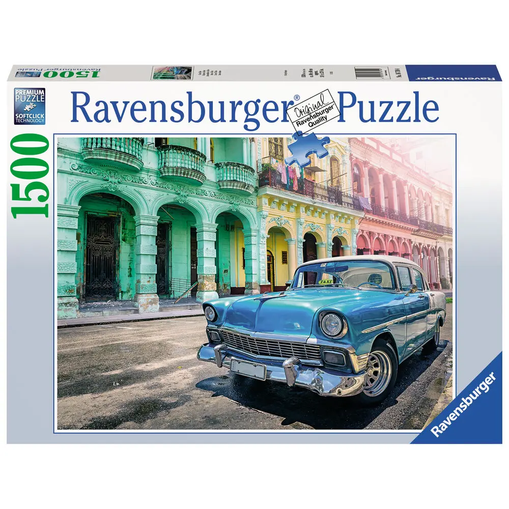 Cuban car puzzle 1500pcs product photo