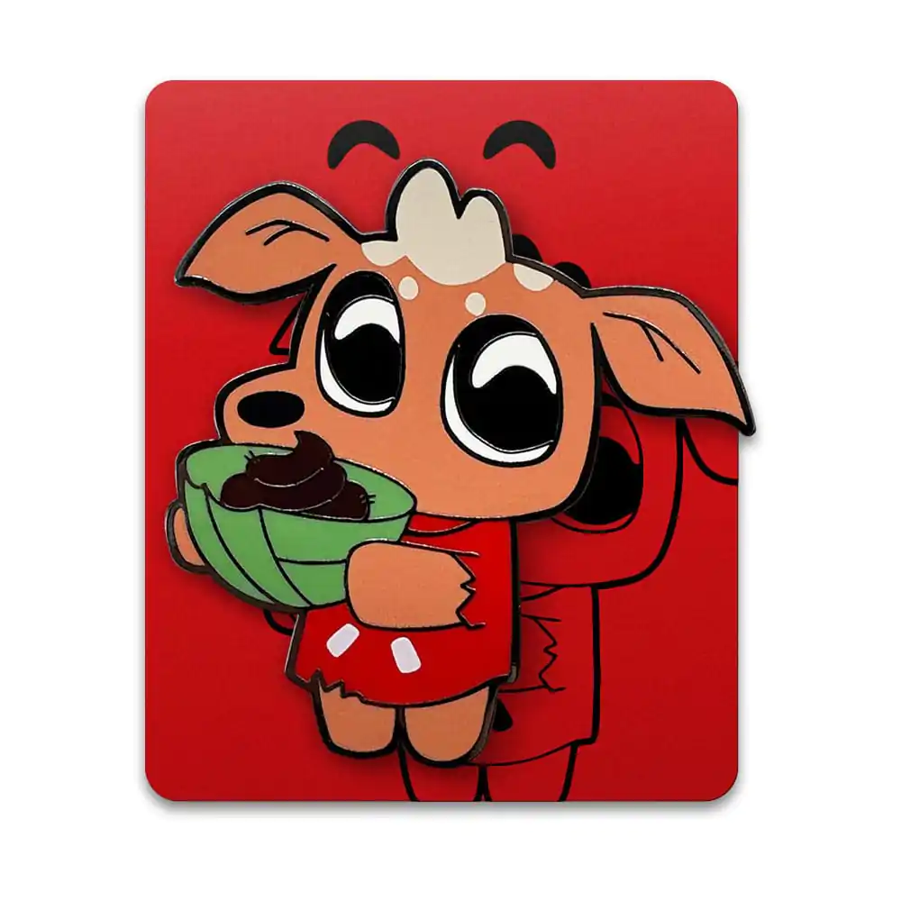 Cult of The Lamb Pin Badge Dinner 5 cm product photo