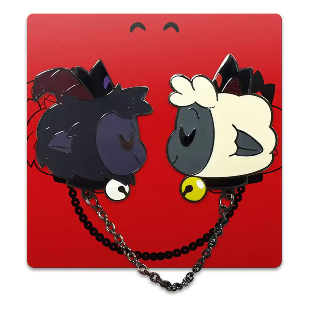 Cult of The Lamb Pin Badge Goat &amp; Lamb 5 cm product photo
