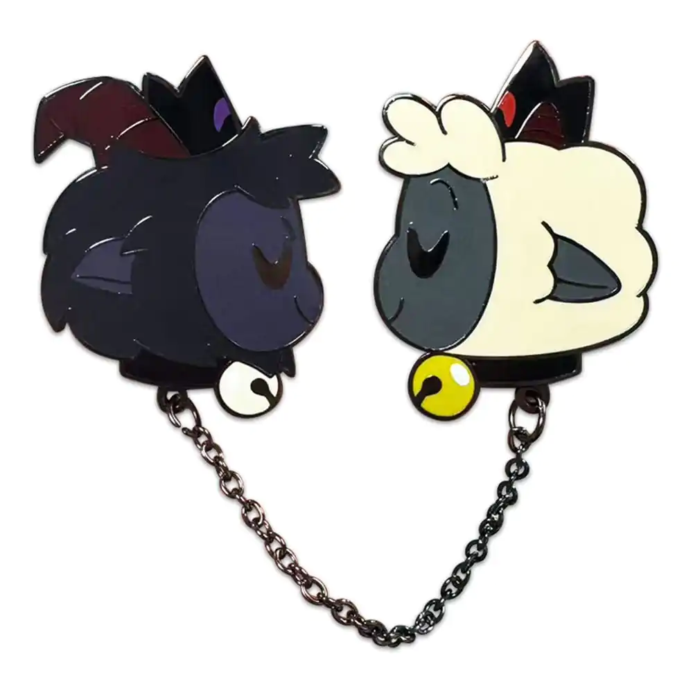 Cult of The Lamb Pin Badge Goat &amp; Lamb 5 cm product photo