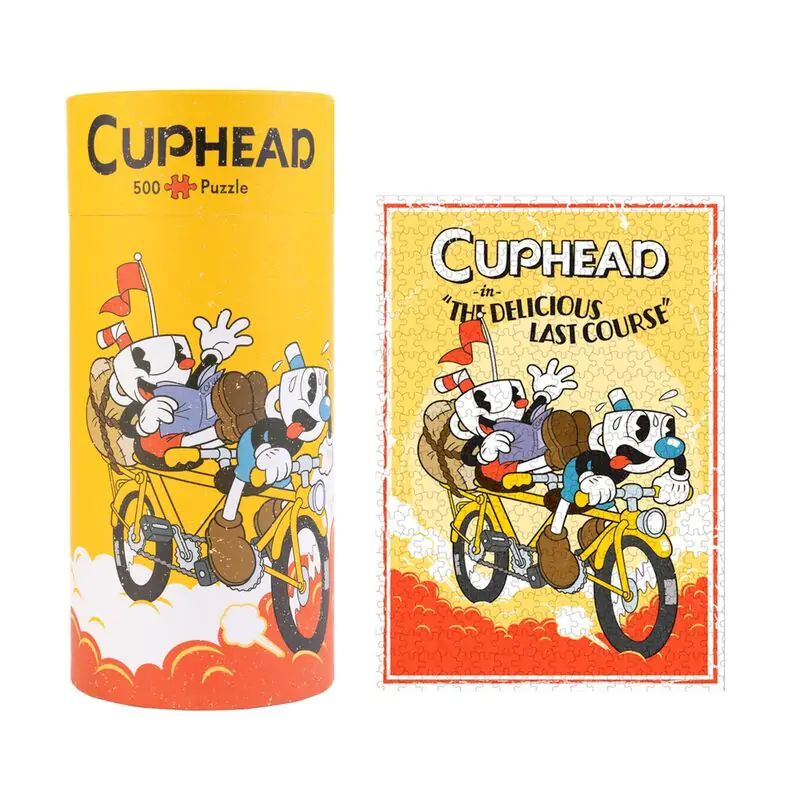 Cuphead Delicious Last Course puzzle 500pcs product photo