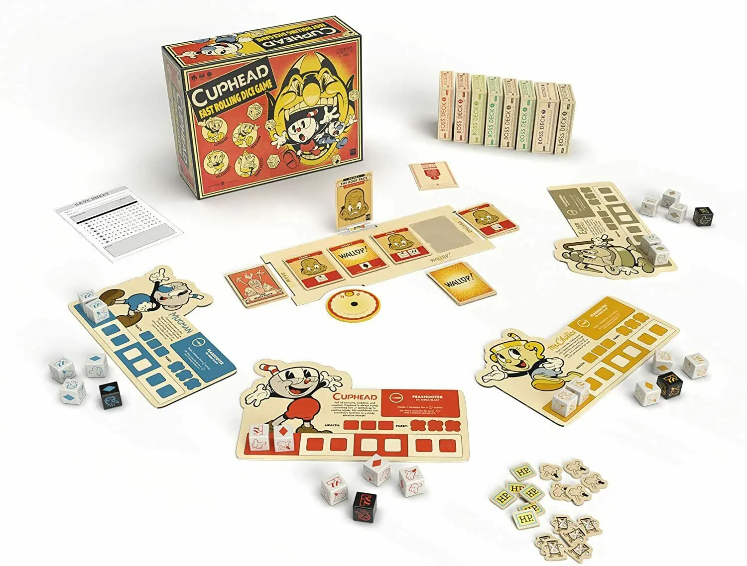 Cuphead Dice Game Cuphead Fast Rolling Dice Game *English Version* product photo