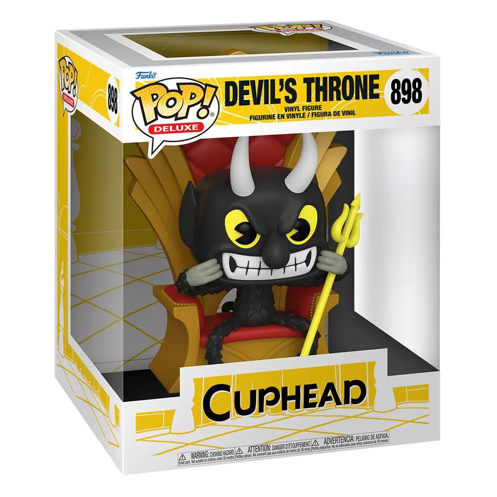 Cuphead POP! Deluxe Vinyl Figure Devil in Chair 9 cm product photo