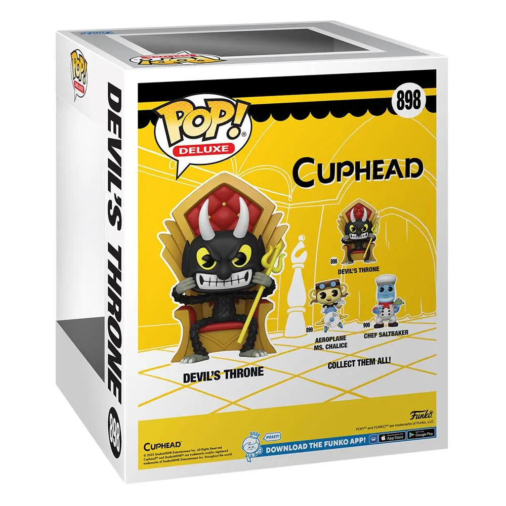 Cuphead POP! Deluxe Vinyl Figure Devil in Chair 9 cm product photo