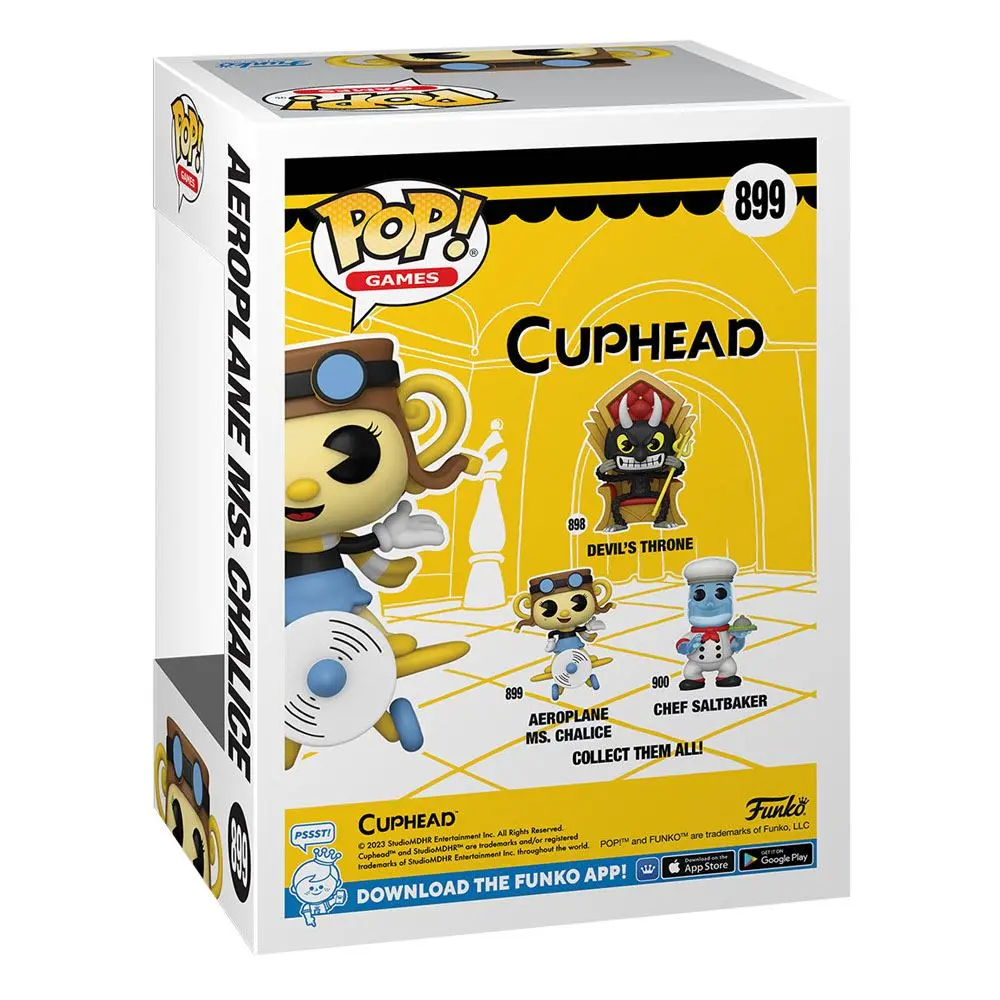 Cuphead POP! Games Vinyl Figure Aeroplane Chalice 9 cm product photo