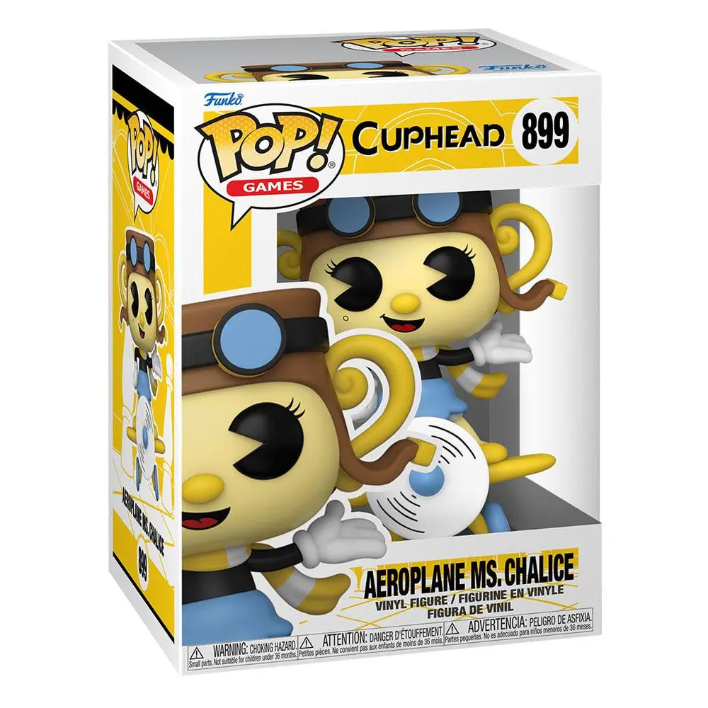 Cuphead POP! Games Vinyl Figure Aeroplane Chalice 9 cm product photo