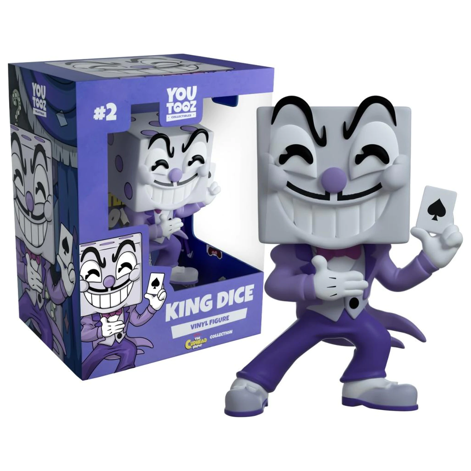 Cuphead King Dice Figure Youtooz 11cm product photo
