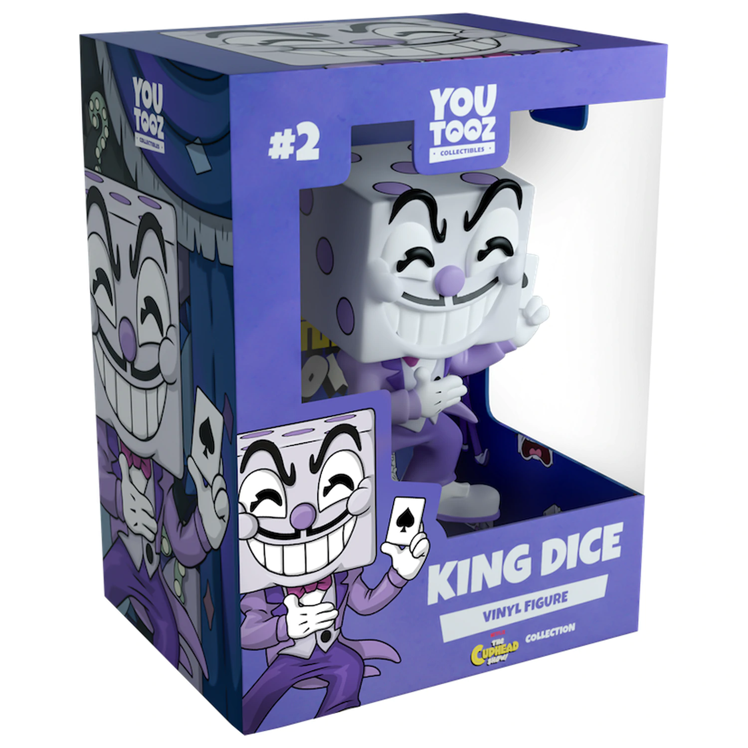 Cuphead King Dice Figure Youtooz 11cm product photo