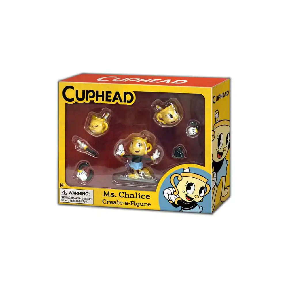 Cuphead Mini Create a Figure Figure Ms. Chalice termékfotó