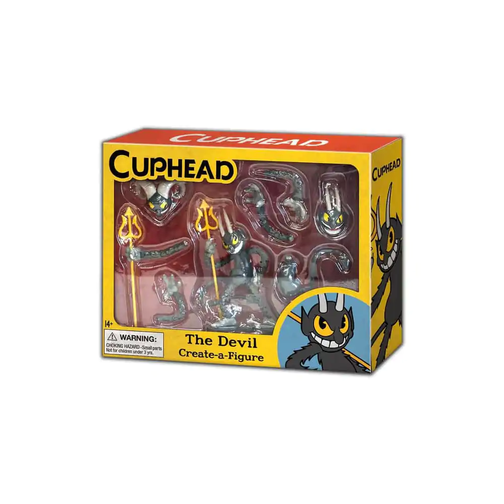 Cuphead Mini Create a Figure Figure The Devil termékfotó