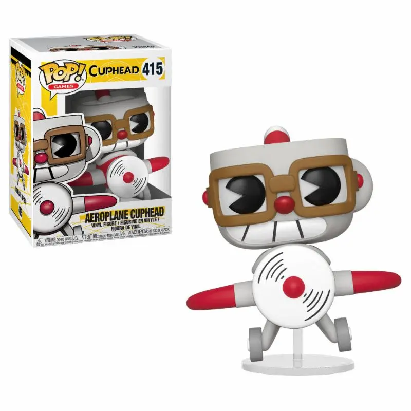 Cuphead POP! Games Vinyl Figure Aeroplane Cuphead 9 cm product photo