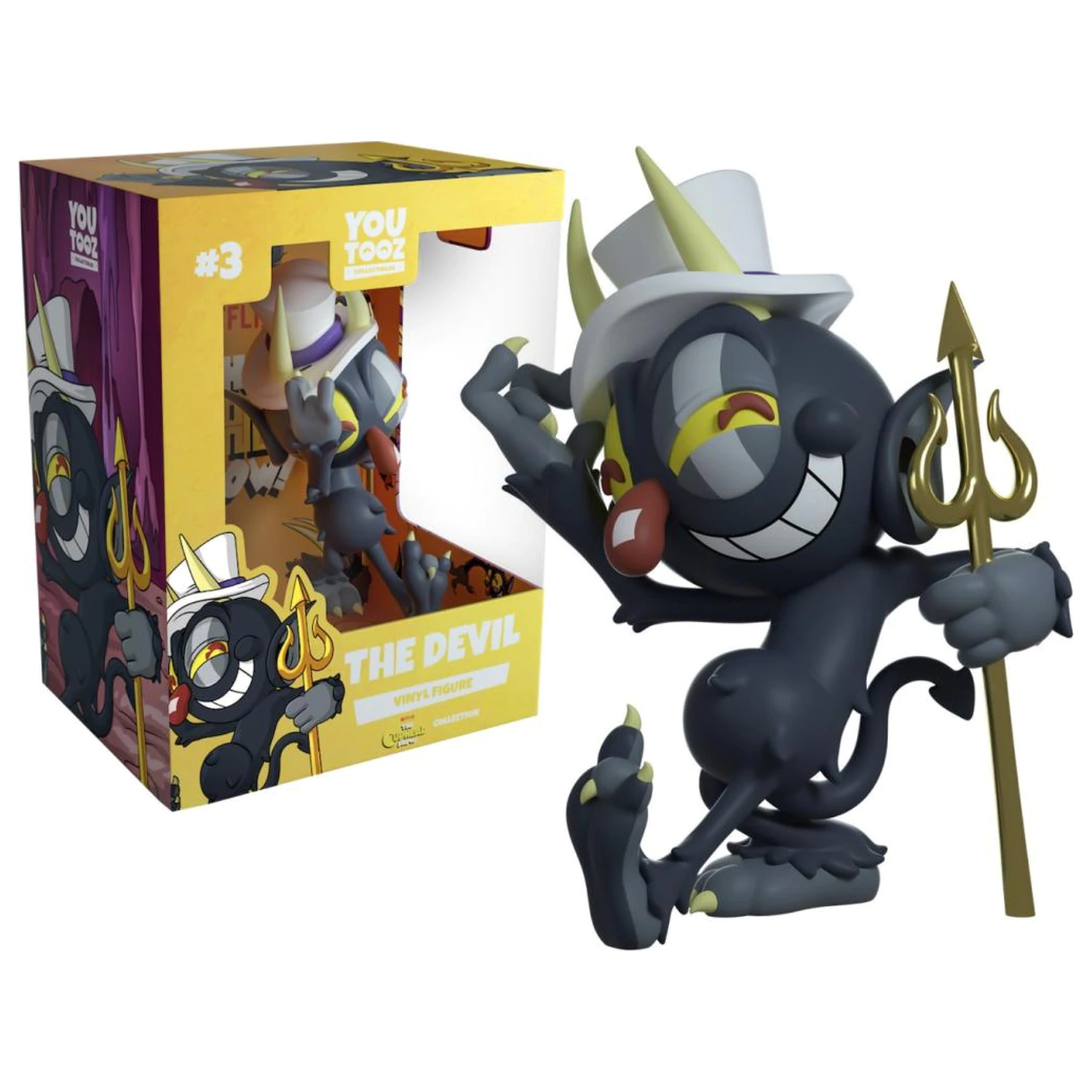 Cuphead - The Devil Figure Youtooz 12cm product photo