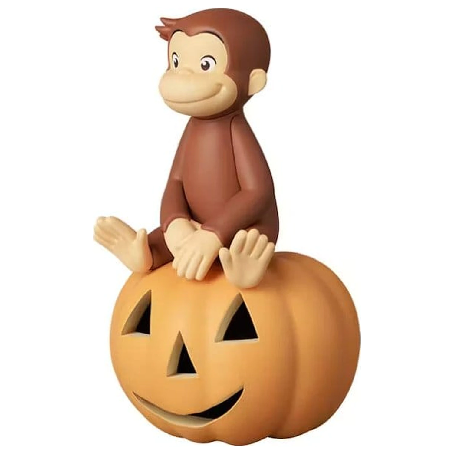 Curious George UDF Mini Figure w/Pumpkin 6 cm product photo