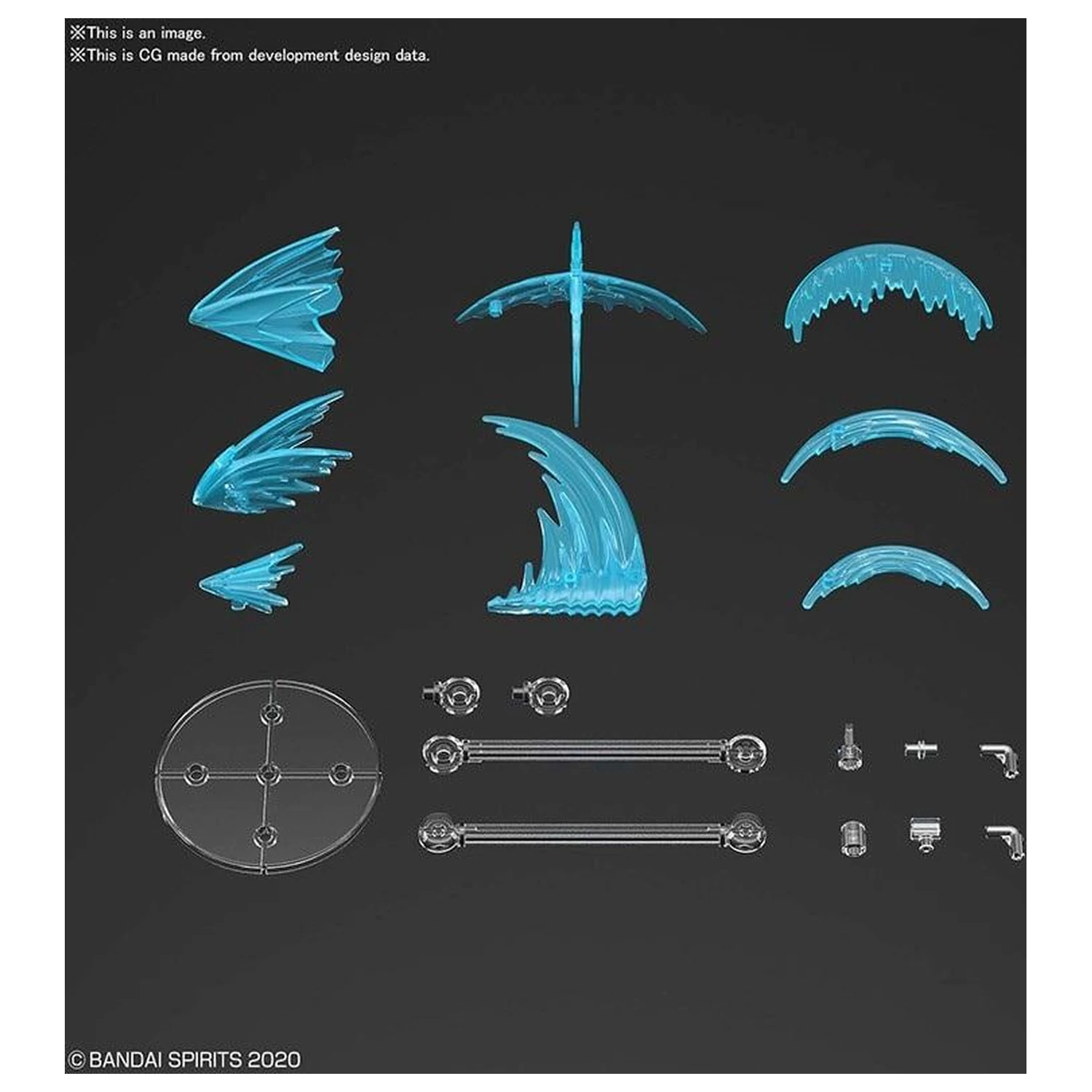 Accessories Custom Effect (Slash Image) (Blue) Model Kit product photo