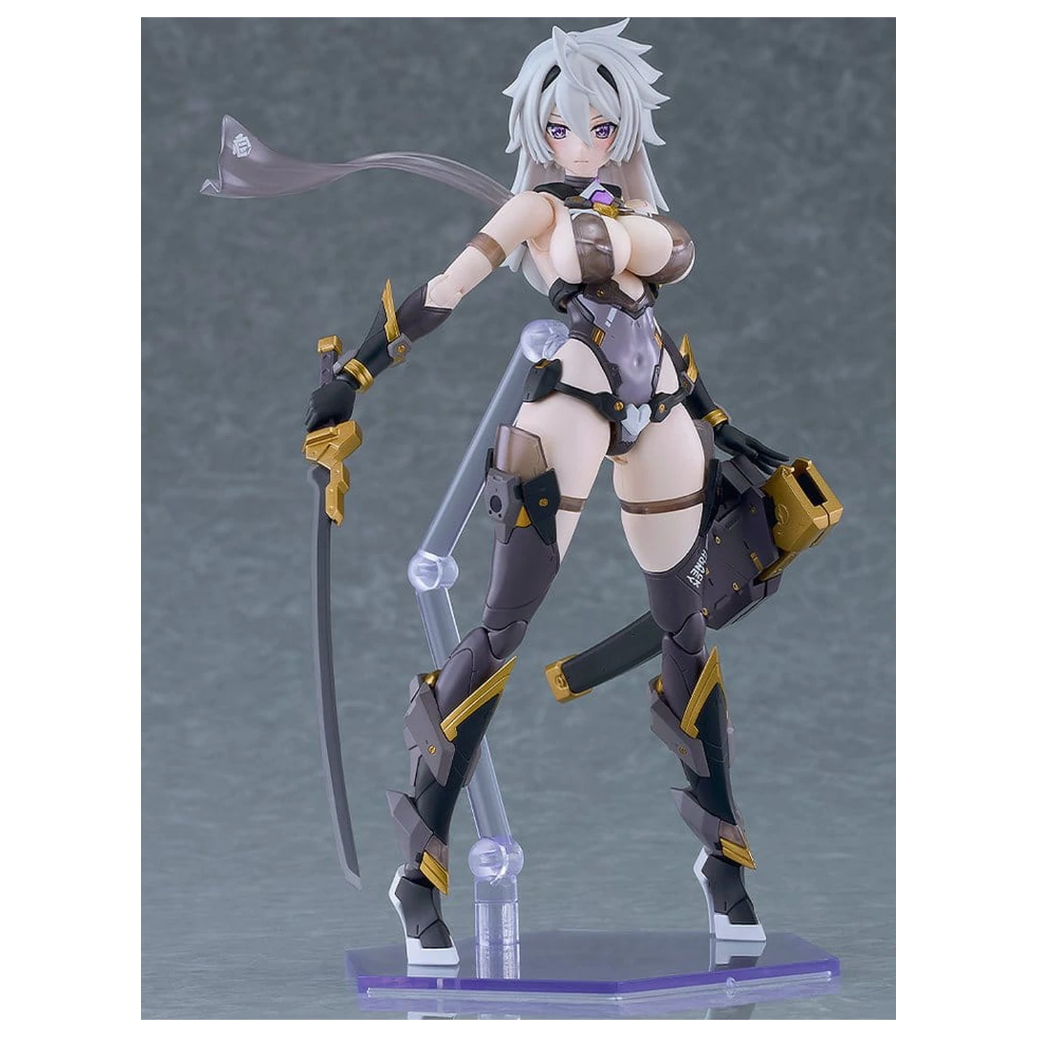 Cutie Honey Nova Plamatea Plastic Model Kit Black Honey 17 cm product photo