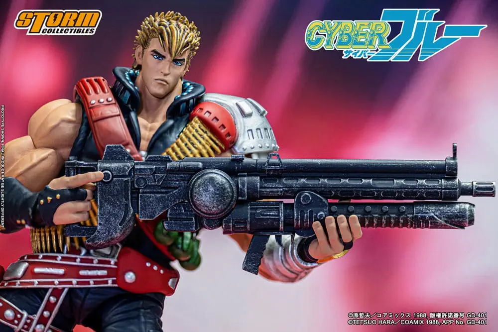Cyber Blue Action Figure 1/12 Blue 18 cm product photo
