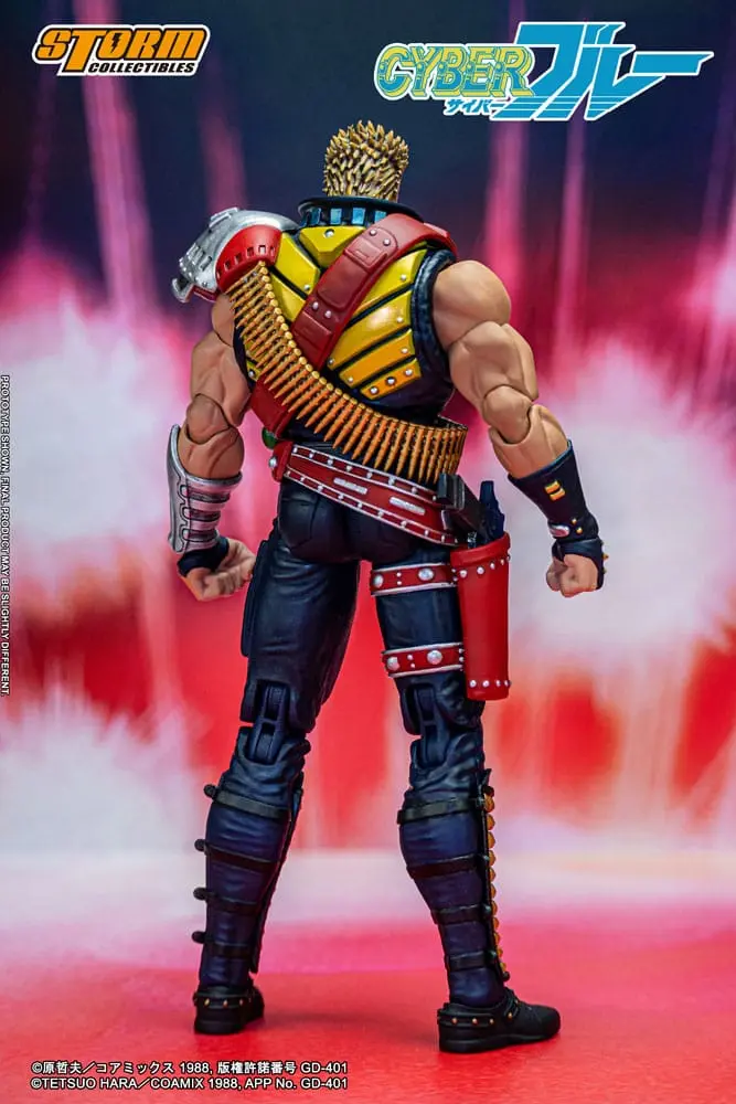 Cyber Blue Action Figure 1/12 Blue 18 cm product photo