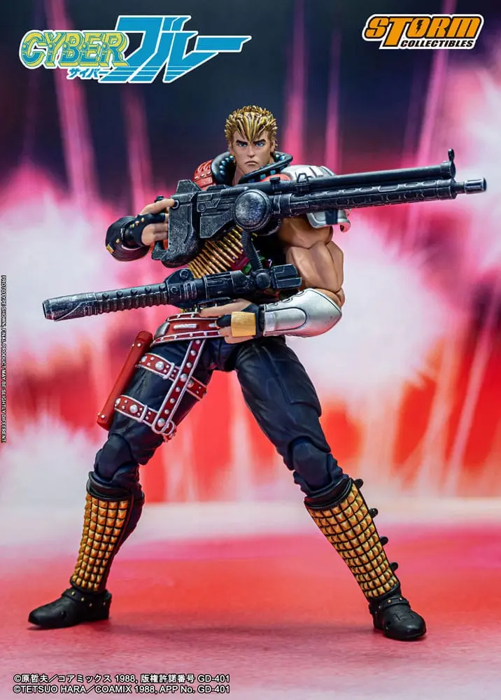 Cyber Blue Action Figure 1/12 Blue 18 cm product photo