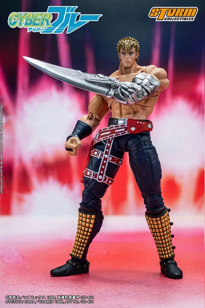 Cyber Blue Action Figure 1/12 Blue 18 cm product photo
