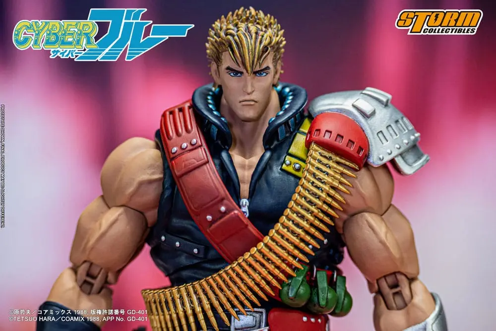 Cyber Blue Action Figure 1/12 Blue 18 cm product photo