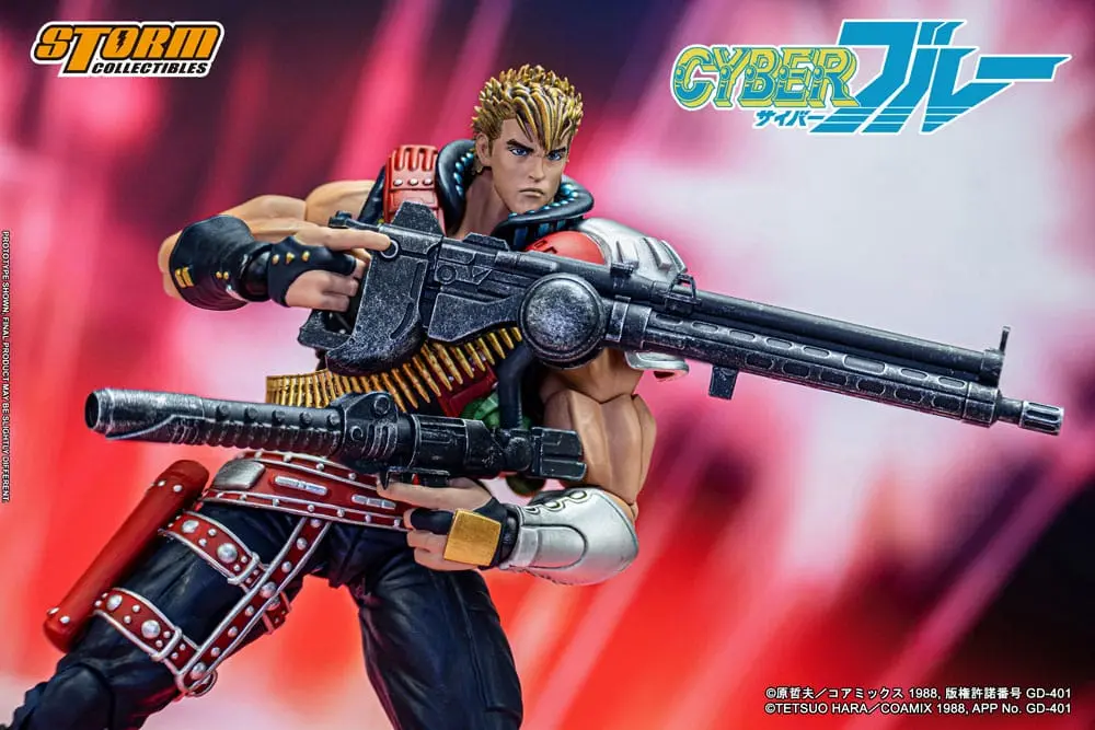 Cyber Blue Action Figure 1/12 Blue 18 cm product photo