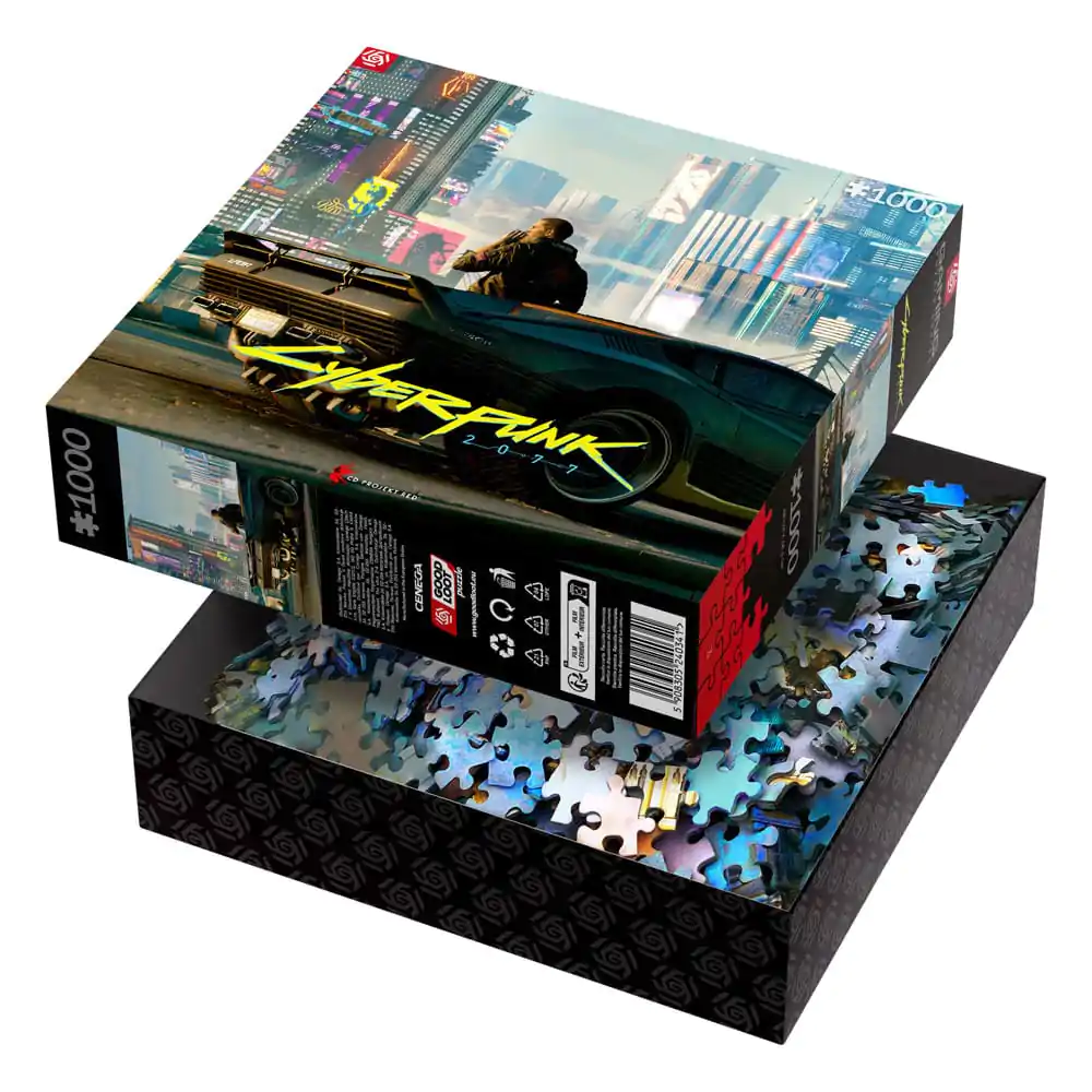 Cyberpunk 2077 Gaming Puzzle Mercenary on the Rise (1000 pieces) product photo