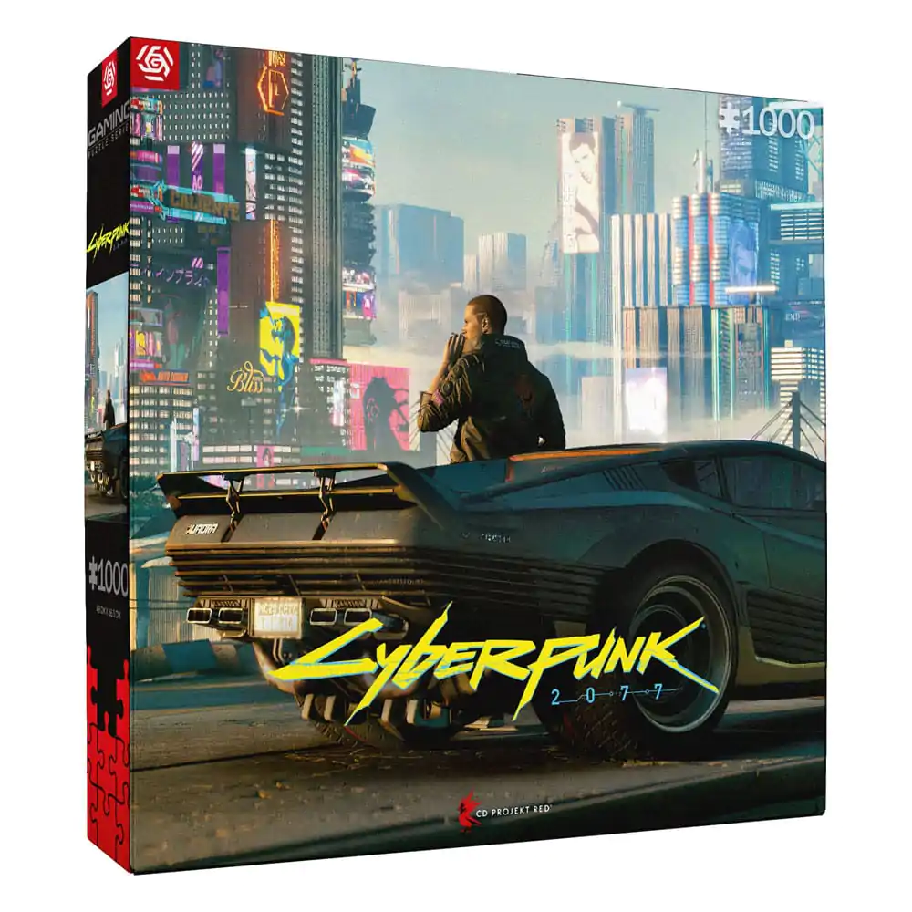 Cyberpunk 2077 Gaming Puzzle Mercenary on the Rise (1000 pieces) product photo