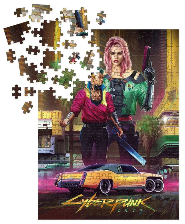 Cyberpunk 2077 Puzzle Kitsch product photo