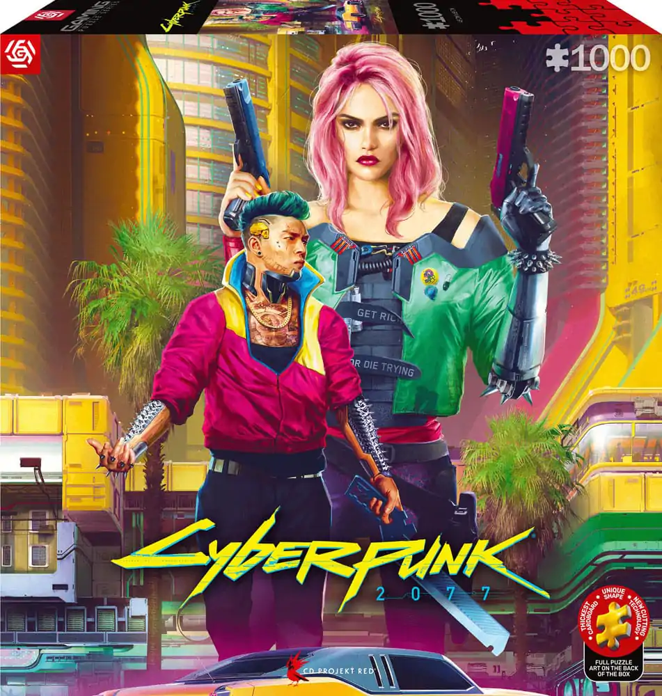 Cyberpunk 2077 Puzzle Kitsch Style (1000 pieces) product photo