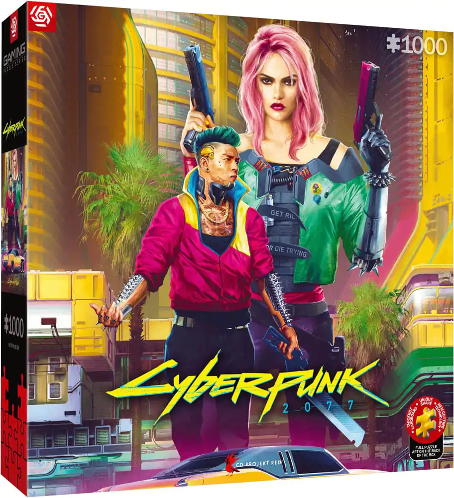 Cyberpunk 2077 Puzzle Kitsch Style (1000 pieces) product photo
