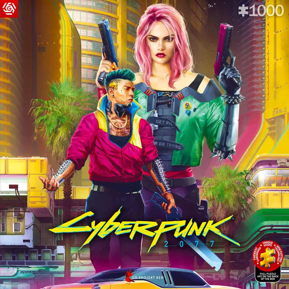 Cyberpunk 2077 Puzzle Kitsch Style (1000 pieces) product photo