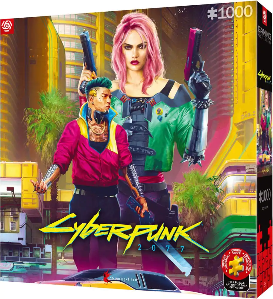 Cyberpunk 2077 Puzzle Kitsch Style (1000 pieces) product photo