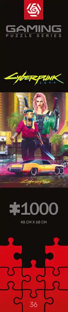 Cyberpunk 2077 Puzzle Kitsch Style (1000 pieces) product photo