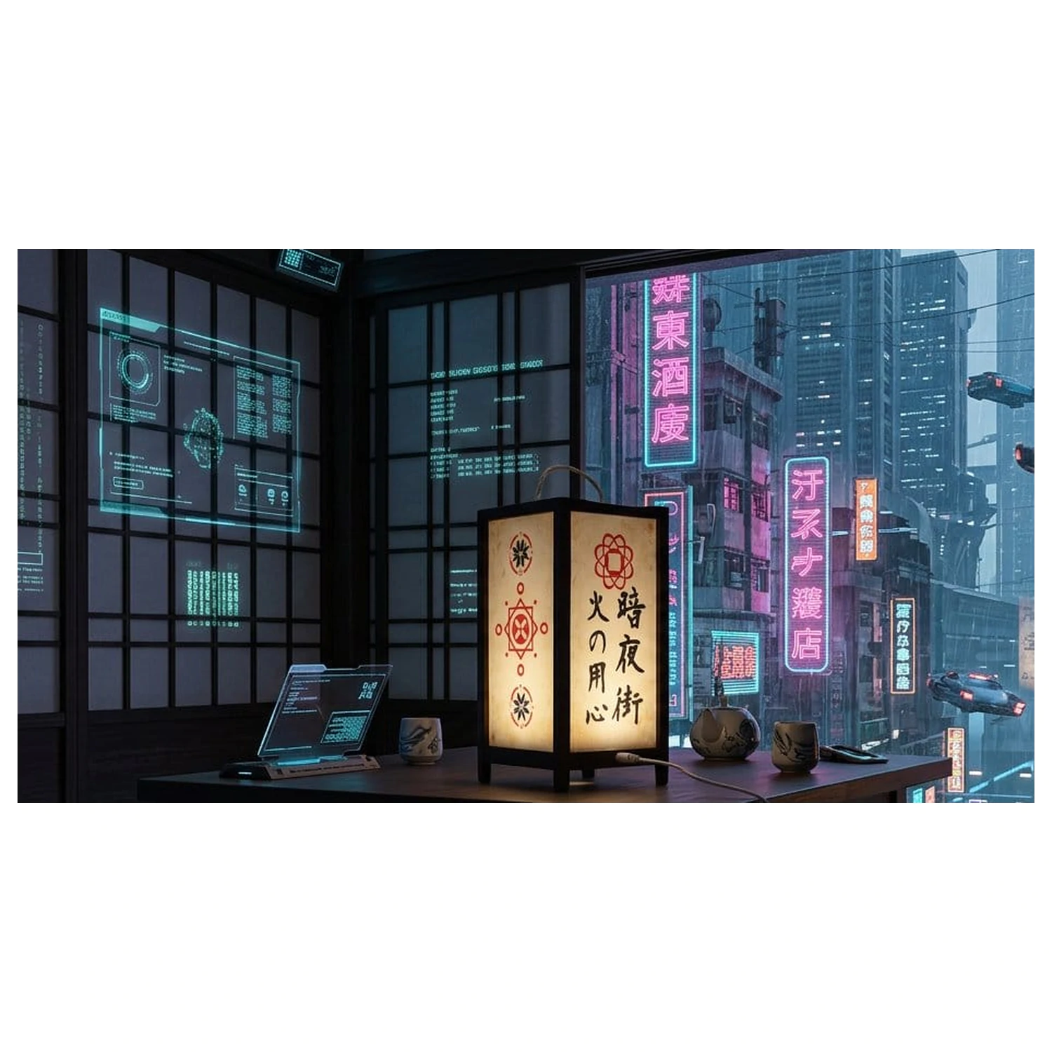 Cyberpunk 2077 Lantern 25 cm product photo