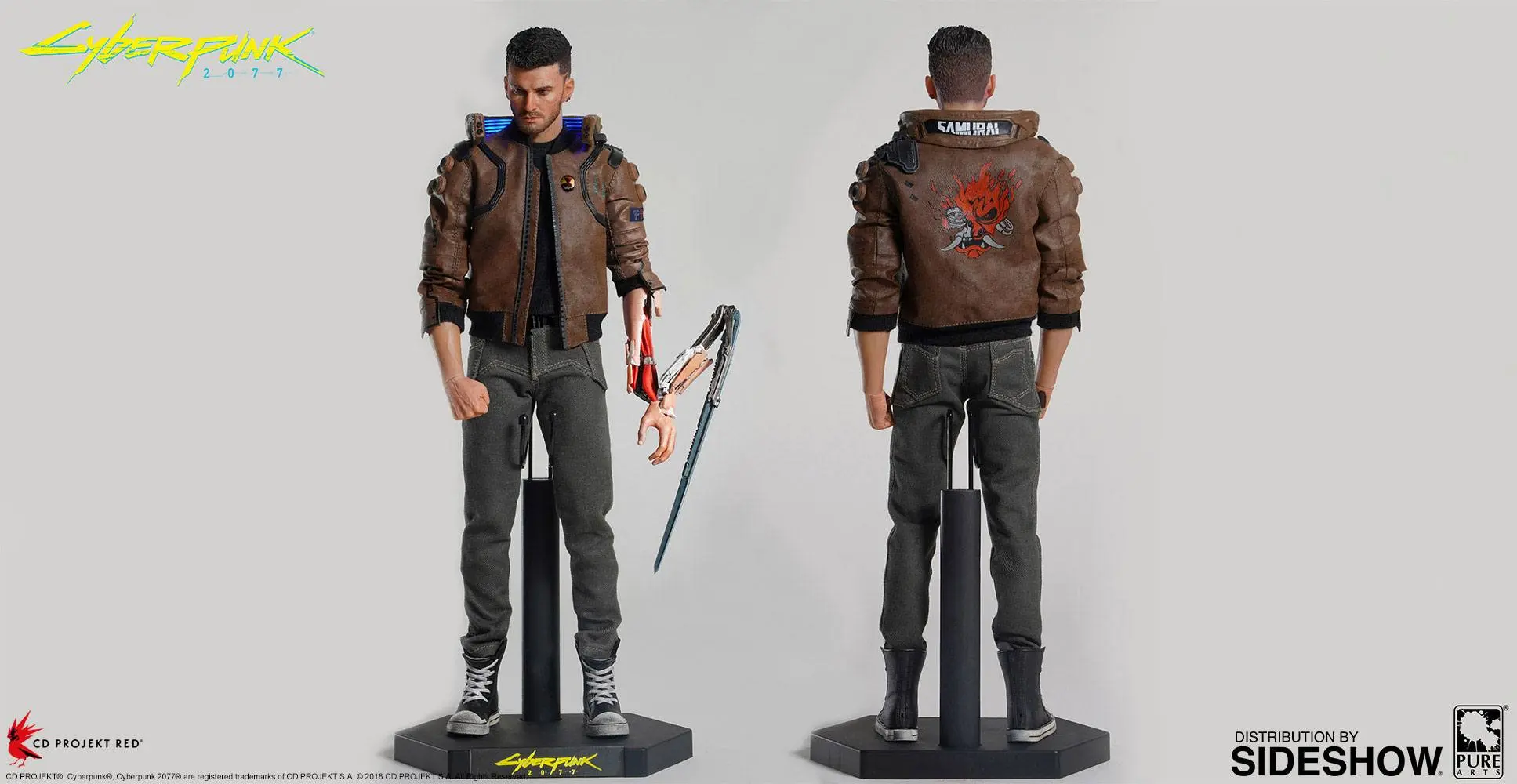 Cyberpunk 2077 Action Figure Male V 30 cm product photo