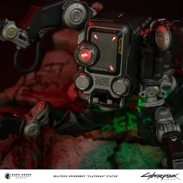 Cyberpunk 2077 Statue Militech Spiderbot &quot;Flathead&quot; 25 cm product photo